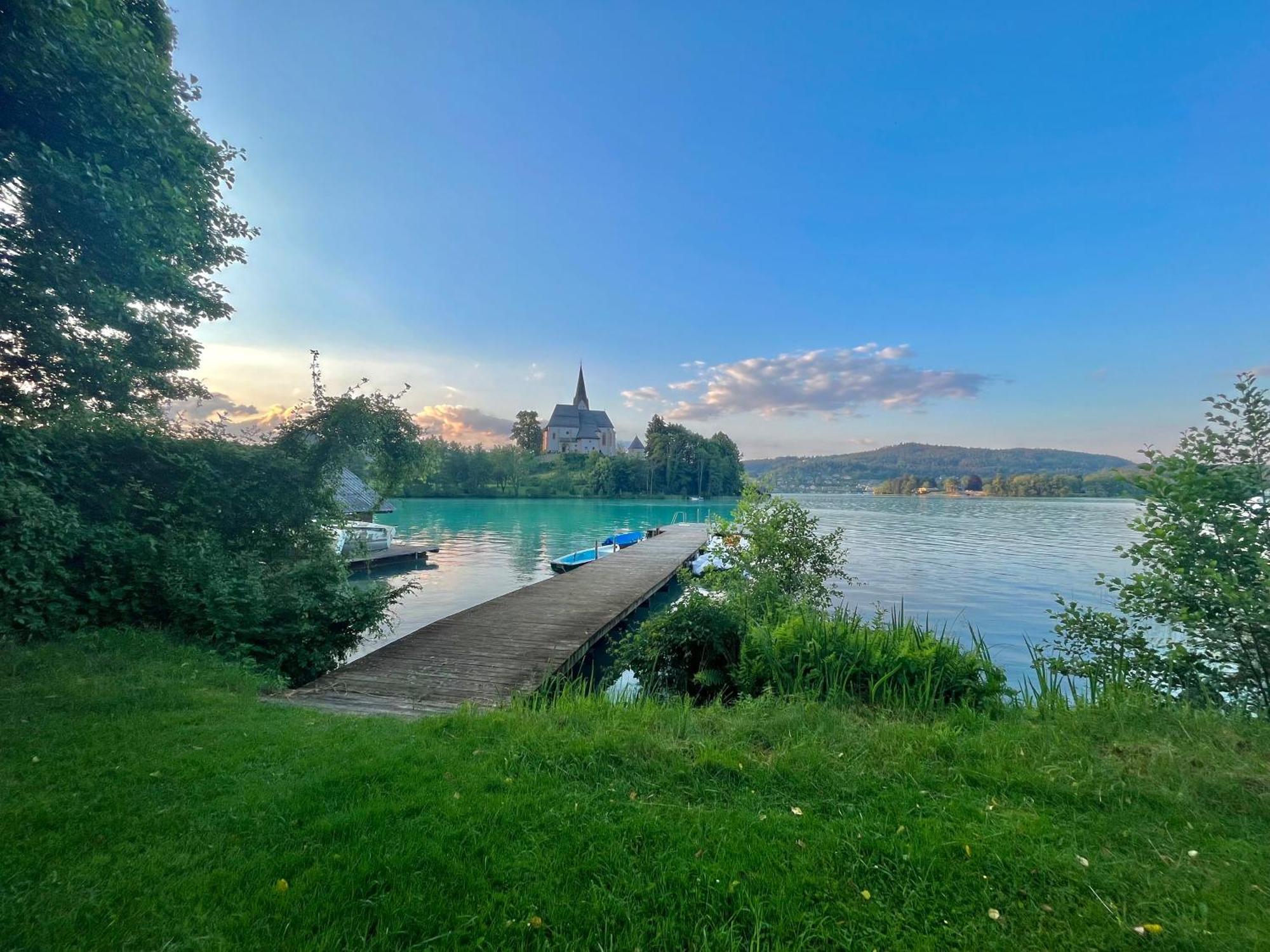 See-Residenz St. Anna - Mit Exklusivem Seezugang Maria Wörth Екстериор снимка